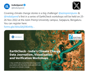 Covering climate change stories is a big challenge
