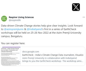 Data-driven Climate Change stories help give clear insights.
