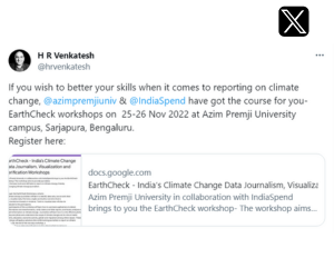 If you wish to better your skills when it comes to reporting on climate change