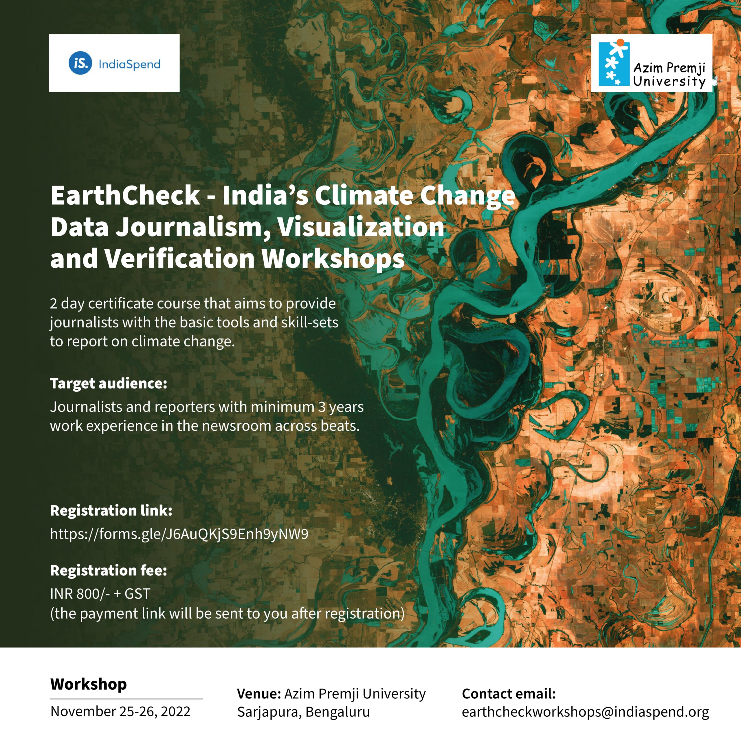 The Climate Data Journalism Workshop- Bengaluru edition